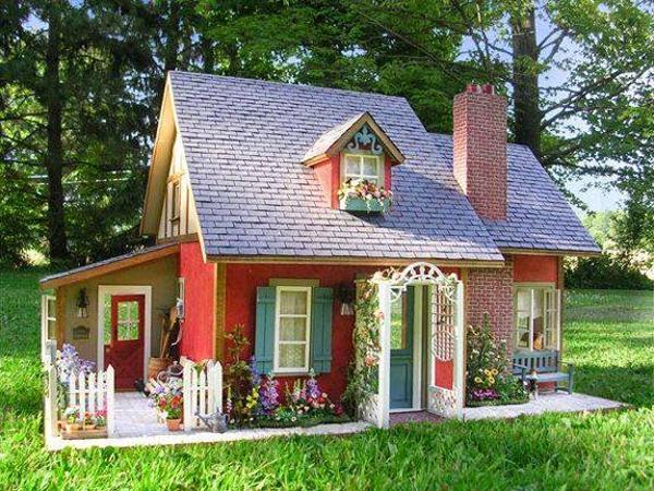 25 Inspiring Exterior House Paint Color Ideas Small Cabin Exterior