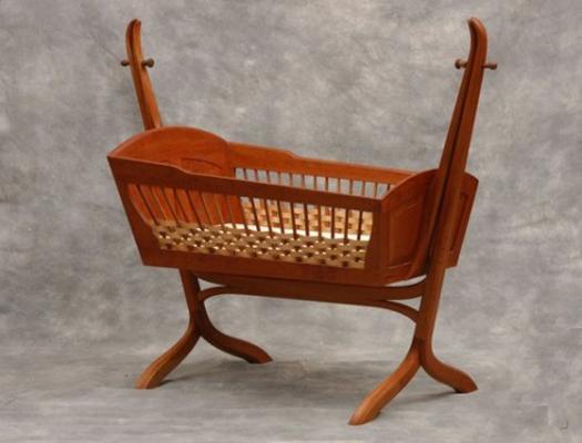 wooden cradle designs