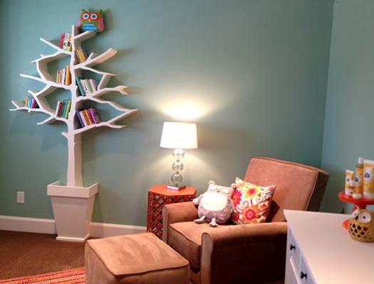 Tree Bookcases And Shelves Eco Style Comes With Space Saving Ideas