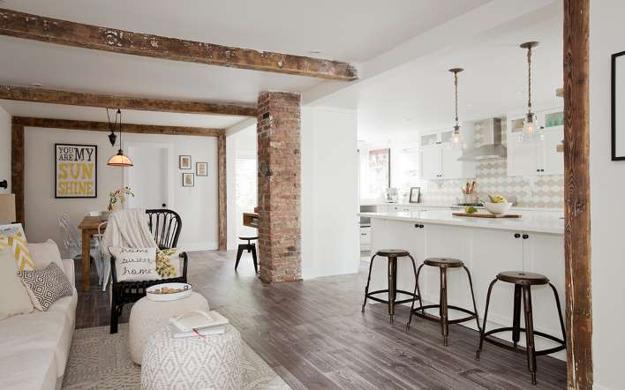 White Decorating Ideas Brighten Up Old Cottage Renovation Project