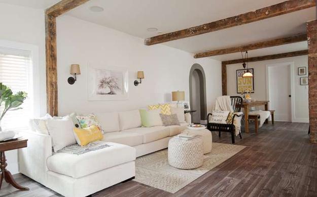 White Decorating Ideas Brighten Up Old Cottage Renovation Project