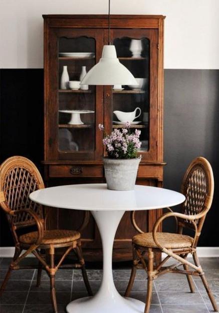 Tulip Table and Ghost Chair, Timelessly Modern Furniture 