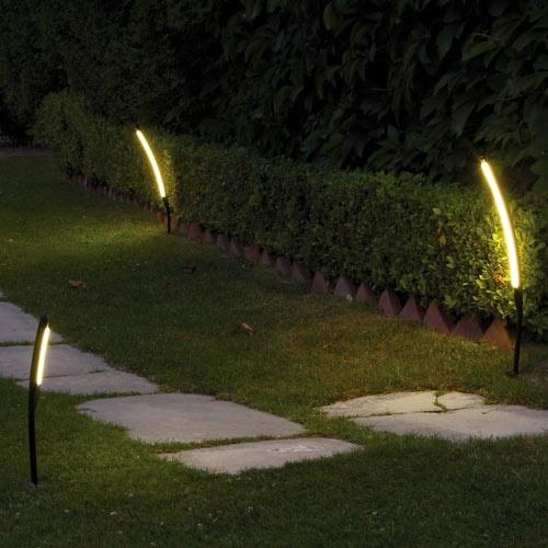 Night Yard Landscaping with Outdoor Lights, 25 Beautiful Lighting Ideas