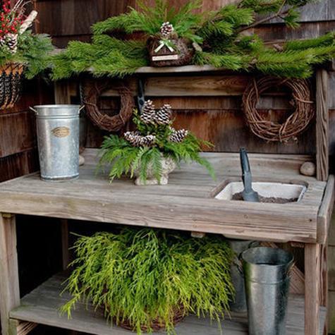 25 Beautiful Potting Bench Design Ideas Creating 