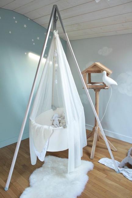 hanging baby cradle swing