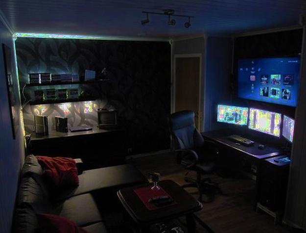 bedroom boys teenage cool gaming designs modern setup decor computer decorating teens pc teen hunters