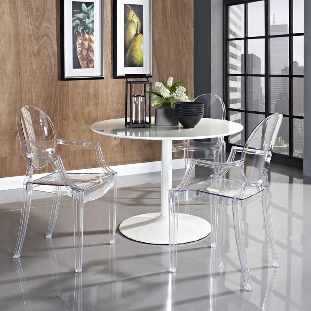 modern tables and chairs for interior design in retro styles