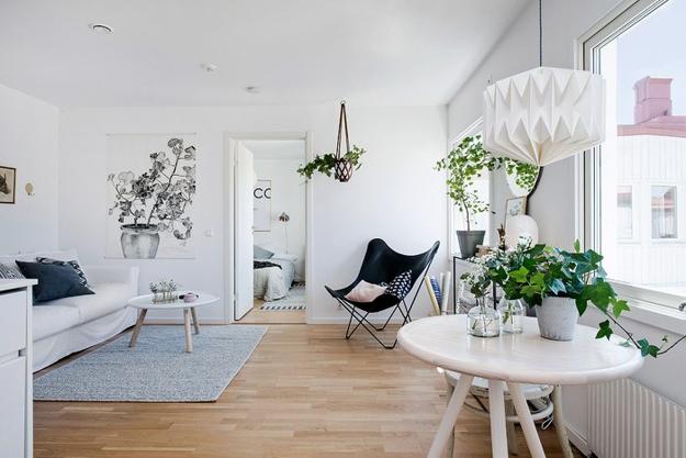 Black White Decorating Ideas  in Scandinavian  Style to Make 