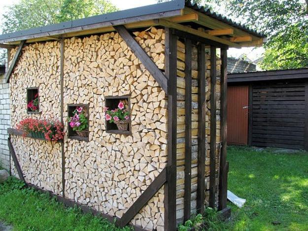 Wood storage 2025 ideas for outside