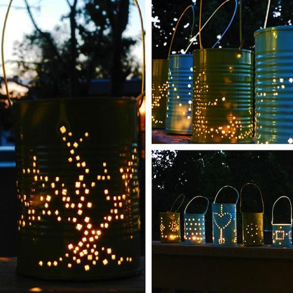 Recycling for DIY Outdoor Lights, 15 Creative Outdoor Lighting Design Ideas