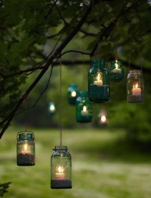 Recycling for DIY Outdoor Lights, 15 Creative Outdoor Lighting Design Ideas