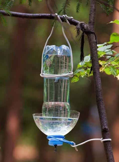 How to Recycle Plastic Bottles for Bird Feeders, Creative Ideas for