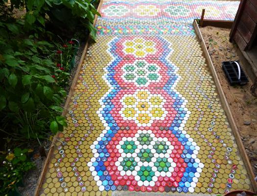 How to Recycle Plastic Bottles for Outdoor Home Decorating and Garden