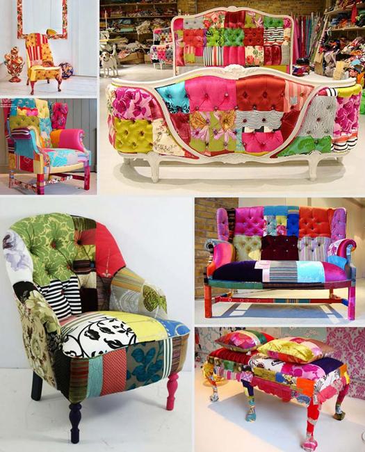 Modern Interior Design Ideas Inspired By Patchwork Fabrics