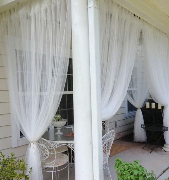 mosquito net ideas for outdoor home decorating 12