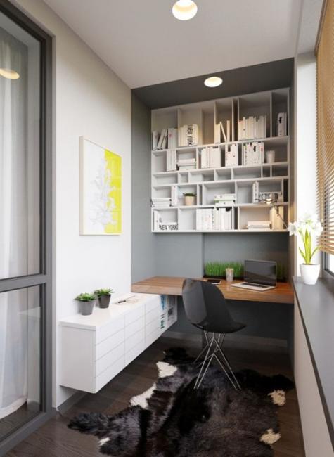 22 Space Saving Ideas for Small Home Office Storage