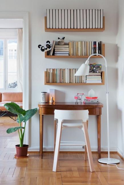 22 Space Saving Ideas for Small Home Office Storage