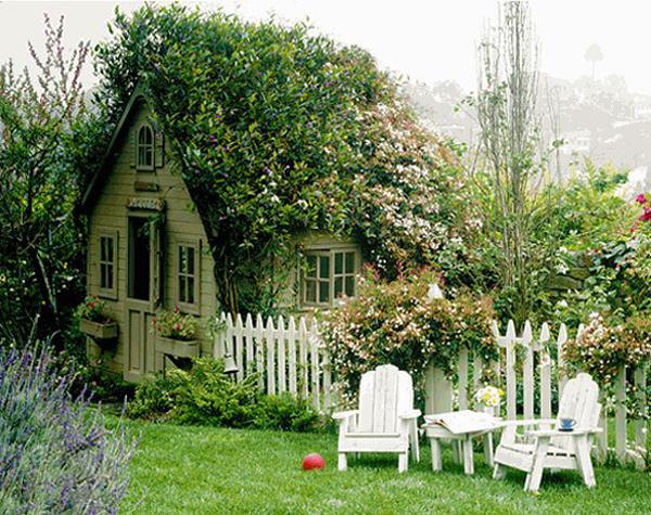 Beautiful Garden House Designs Adding Leaisure of Studio to Living Spaces