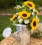 25 Sunny Flower Arrangements Making Great Yard Decorations and Table