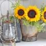 25 Sunny Flower Arrangements Making Great Yard Decorations and Table
