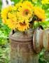 25 Sunny Flower Arrangements Making Great Yard Decorations and Table