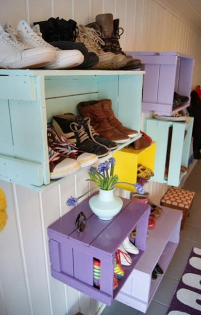 kids shoe shelf