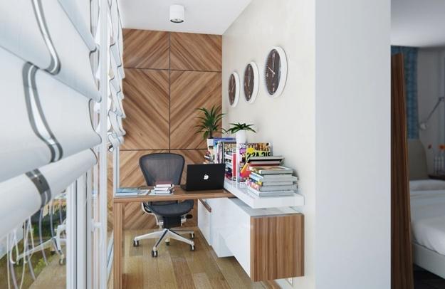 21 Modern Ideas to Brighten Up Small Office Designs