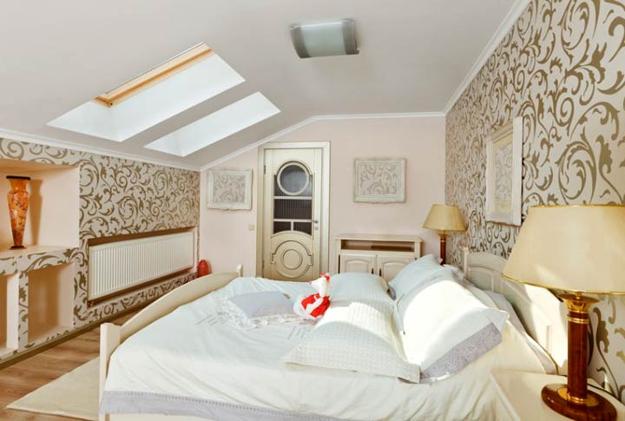New Attic Bedroom Wallpaper Ideas for Small Space