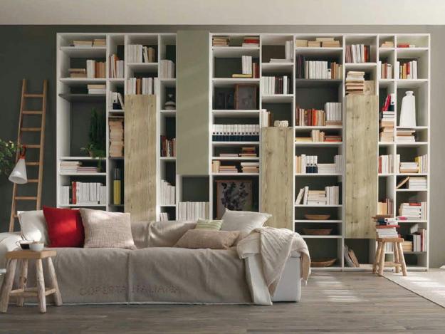 Space Saving Room Furniture Placement Ideas Putting Bookcases And