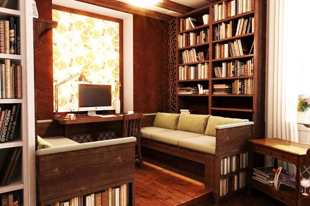 Space Saving Room Furniture Placement Ideas Putting Bookcases And