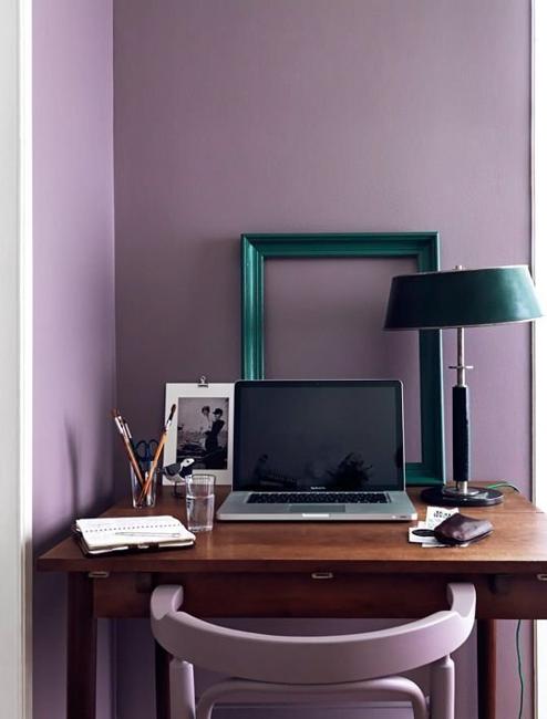 light pastels of purple colors, modern wall paint colors