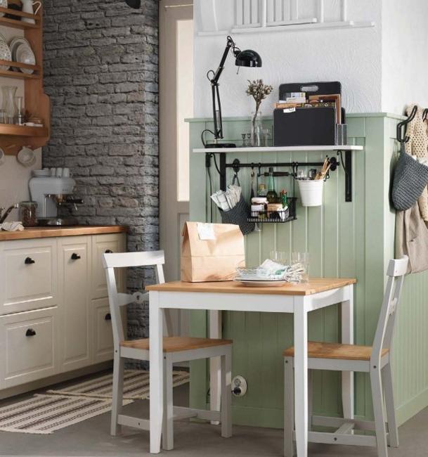 Ways to Open Small Kitchens, Space Saving Ideas from IKEA