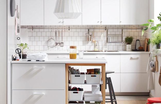 ways to open small kitchens, space saving ideas from ikea