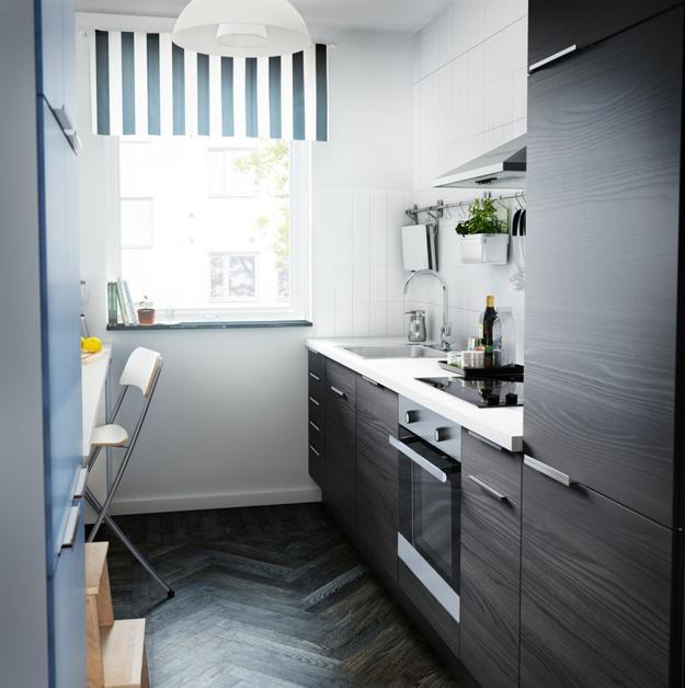 Ways to Open Small Kitchens, Space Saving Ideas from IKEA