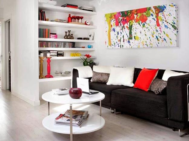 15 Space  Saving Ideas  for Modern  Living  Rooms  10 Tricks 