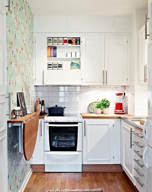 6 Space-saving Small Kitchen Design Ideas
