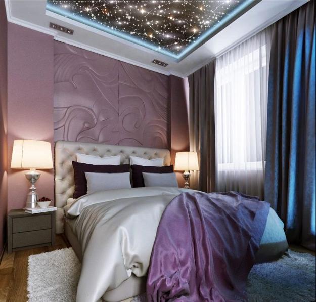 Night Sky Star Designs Printed Stretch Ceiling Film