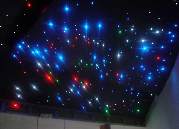 Mysterious Star Ceiling Designs Made With Stretch Ceiling Film And