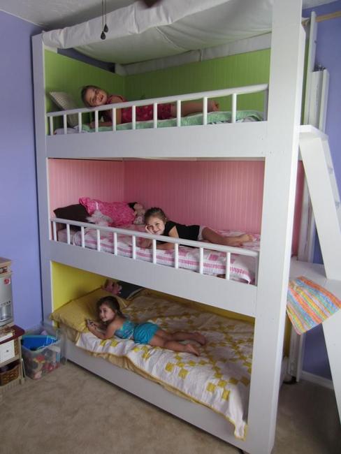 30 and Three Children Bedroom Design Ideas