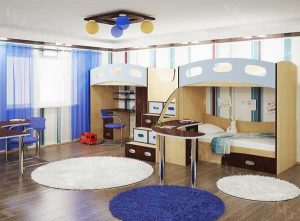 30 and Three Children Bedroom Design Ideas