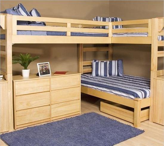 beds for three kids