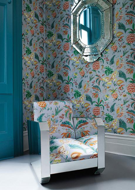 modern interior colors designer fabrics and beautiful wallpapers