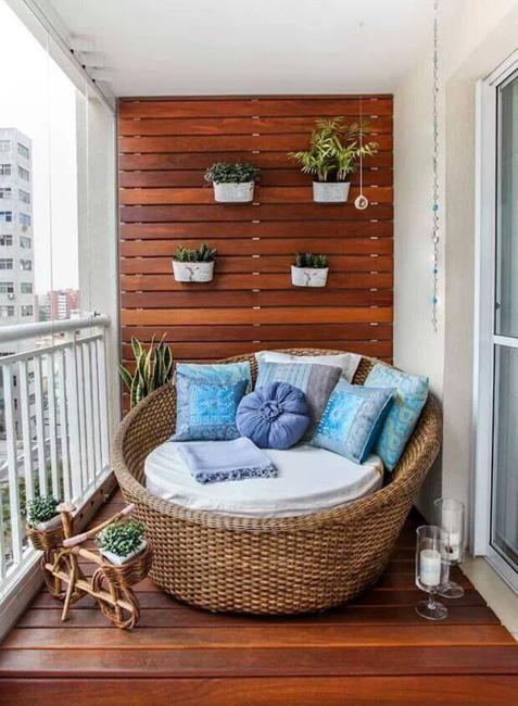 Beautiful Materials For Small Balcony Designs Adding Style