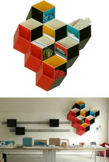 modern furniture creating visual illusions