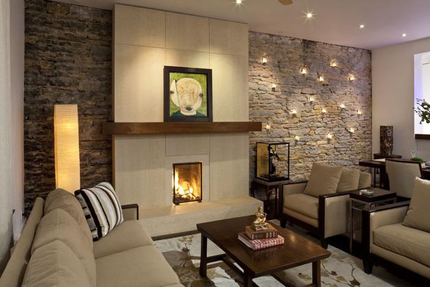 30 Modern Ideas to Accentuate Wall Design in Living Rooms