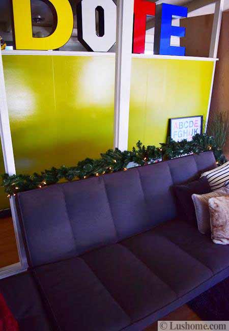 artificial christmas decorations with lights for interiors and outdoor rooms