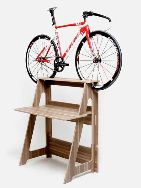 modern furniture design and bicycle storage solutions