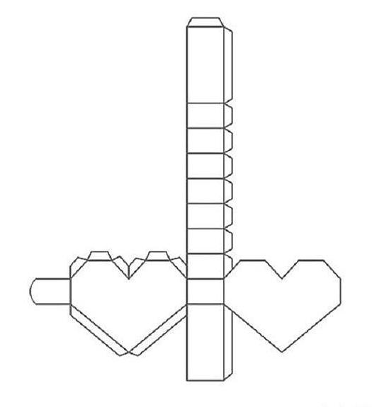 Heart Box Template Heart T Box Box With Window Love T Box 755