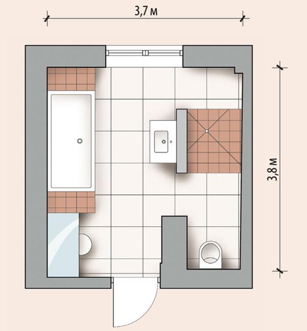 Personalized Modern Bathroom  Design  Created by Ergonomic 