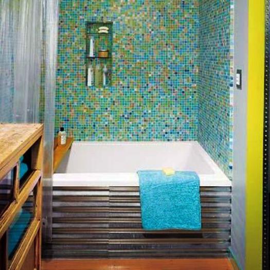 Modern Bathtub Covering  Ideas  to Brighten Up  Your Bathroom  